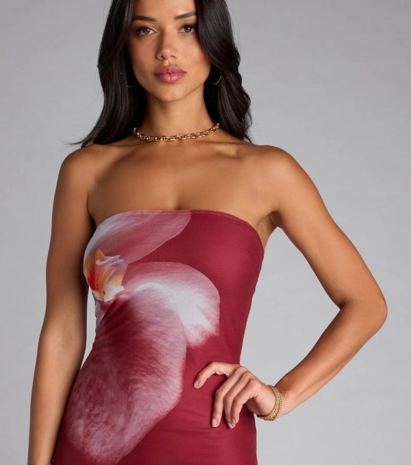 All Eyes On The Floral Maxi Dress - Image 3