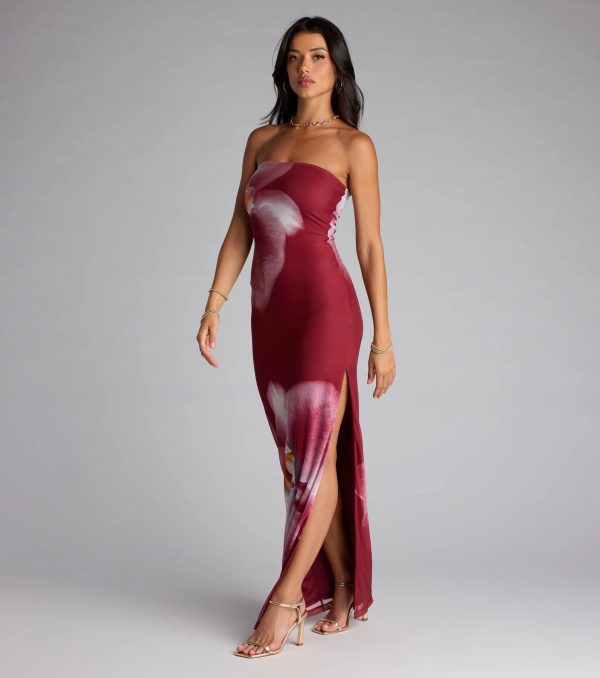 All Eyes On The Floral Maxi Dress - Image 4