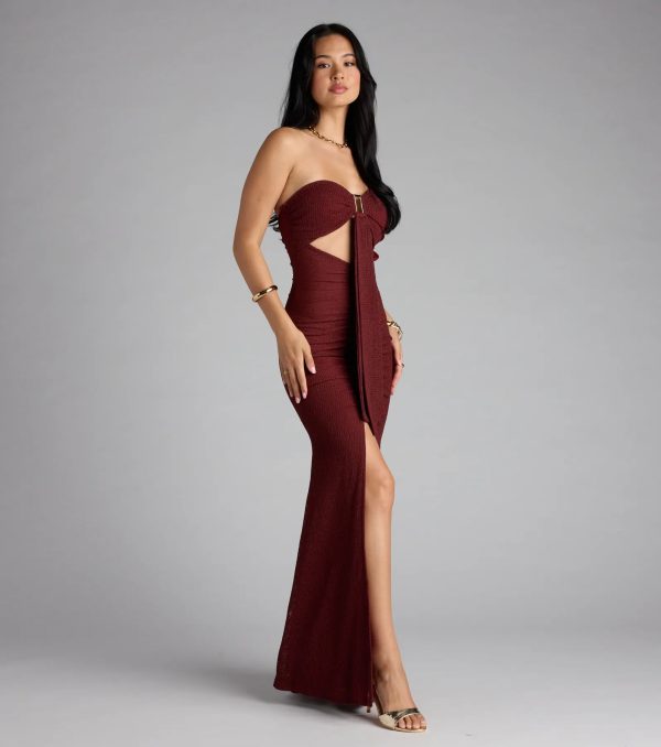 Wow Factor Cutout Maxi Dress - Image 5