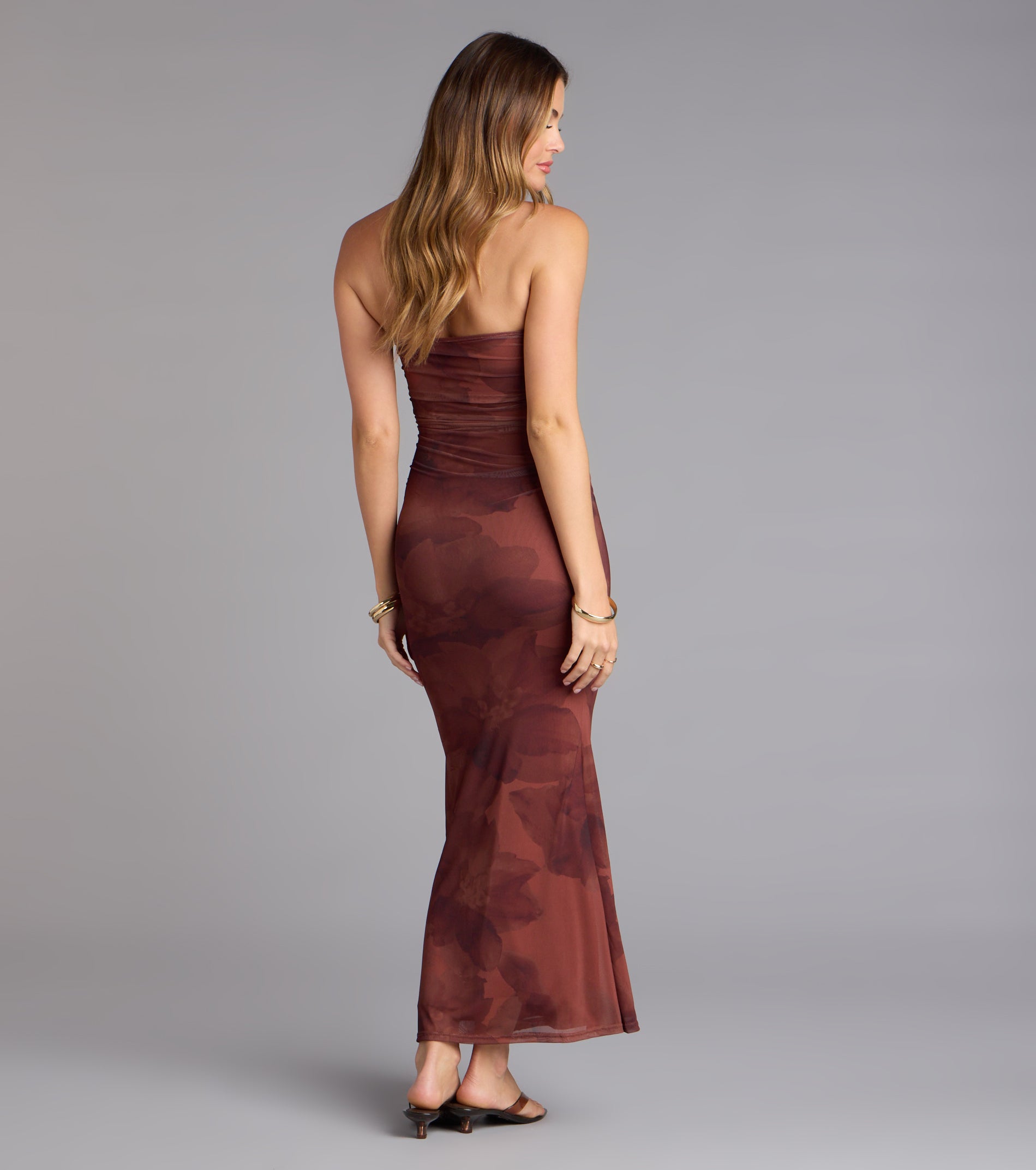 Garden Glam Floral Maxi Dress - Image 2