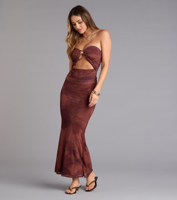 Garden Glam Floral Maxi Dress - Image 4