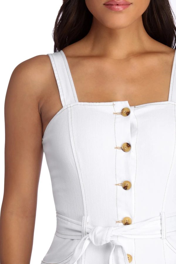 Button Down In Style Dress - Image 4