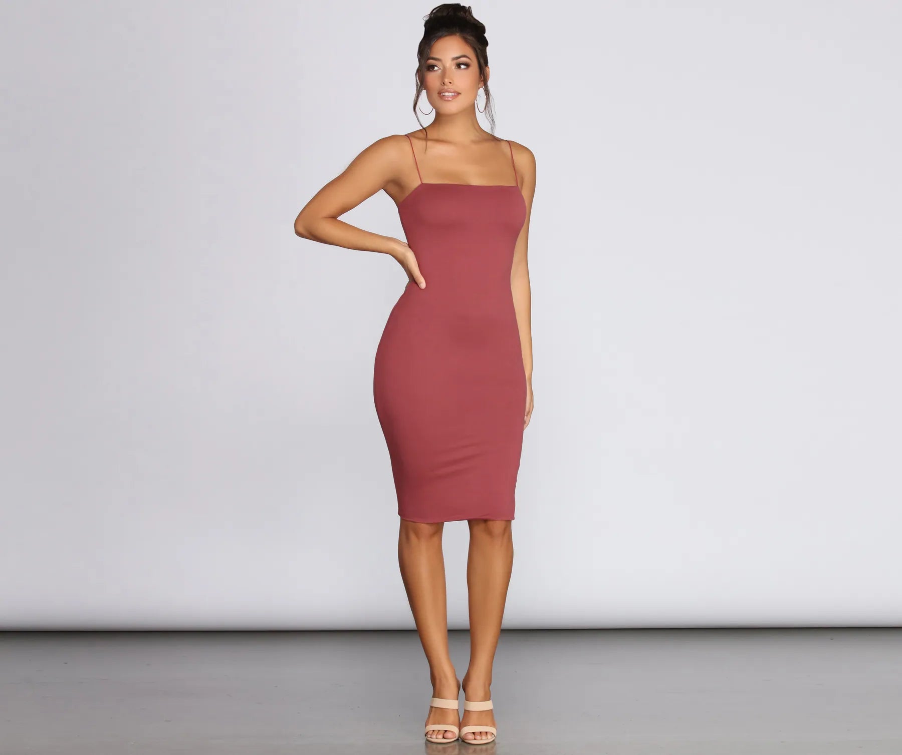 Simple And Stunning Midi Dress - Image 8