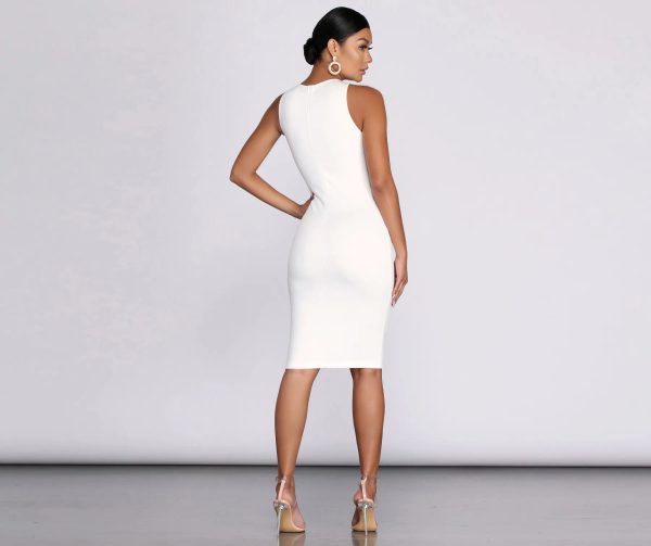 Over You Sleeveless Midi Dress - Image 4