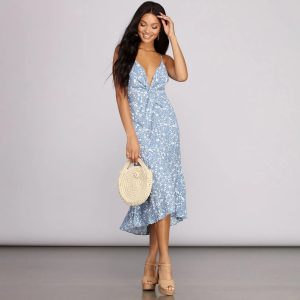 Floral In Love Midi Dress