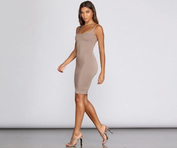 Necessary Basic Midi Dress - Image 7