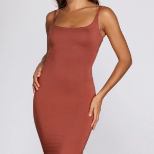 Necessary Basic Midi Dress