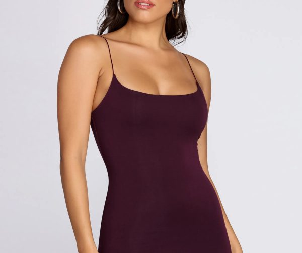 Only The Essentials Midi Dress - Image 2