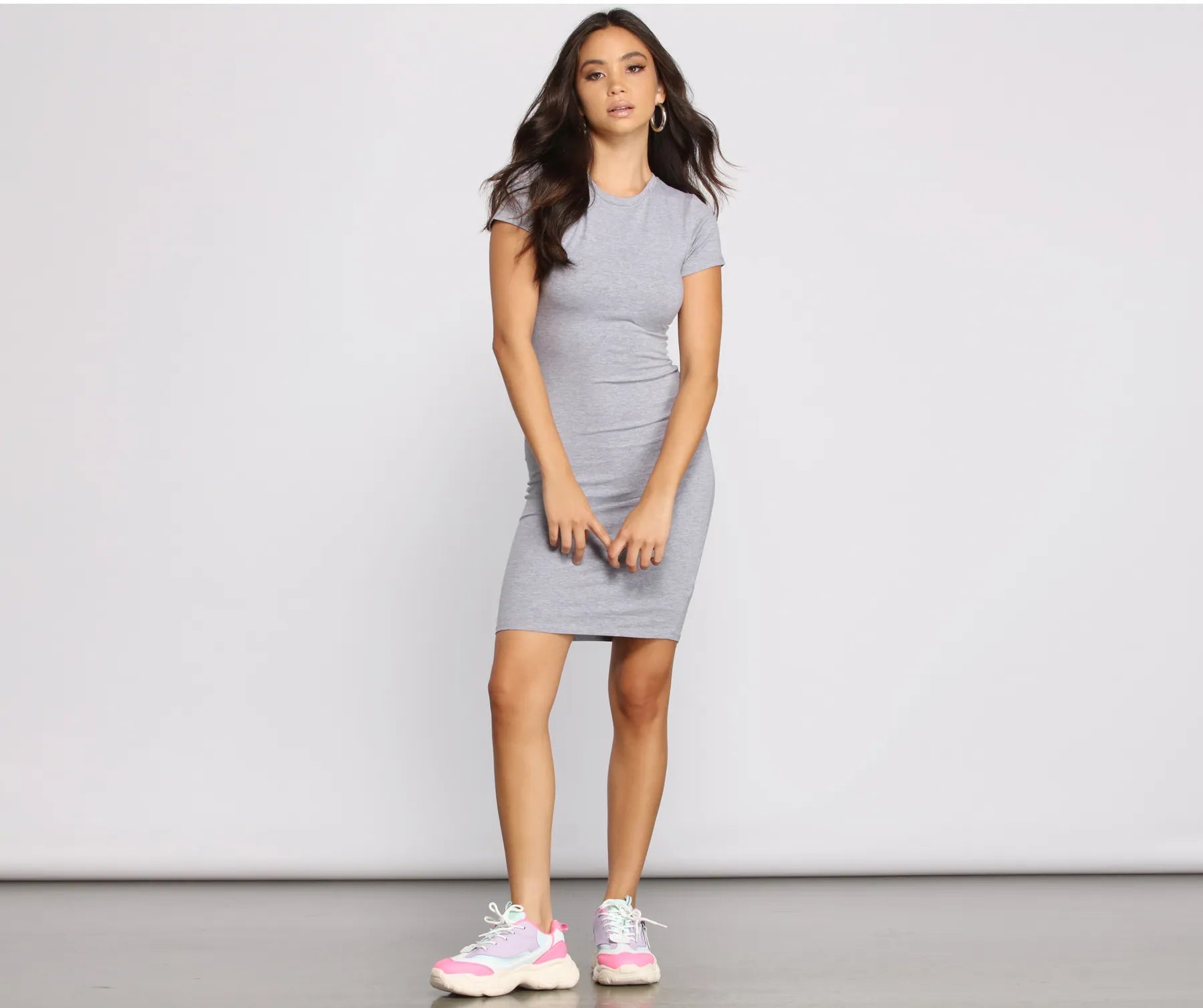 Lovin' The Basics Cotton Midi Dress - Image 4