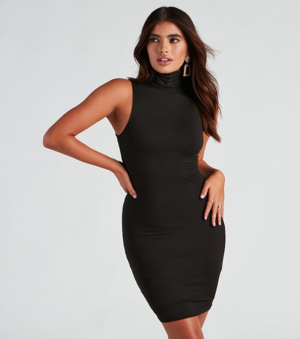 Elevated Staple Bodycon Mini Dress - Image 5