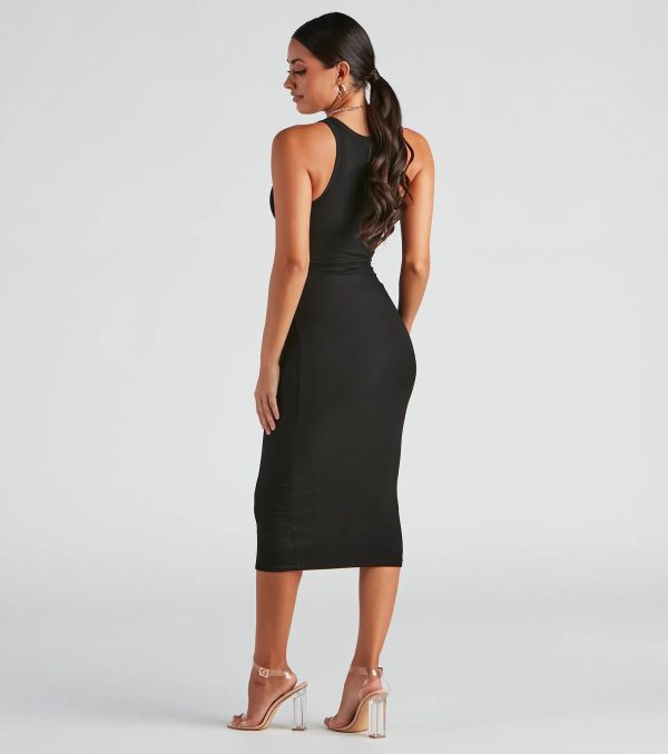 Simple Life Crew Tank Midi Dress - Image 2
