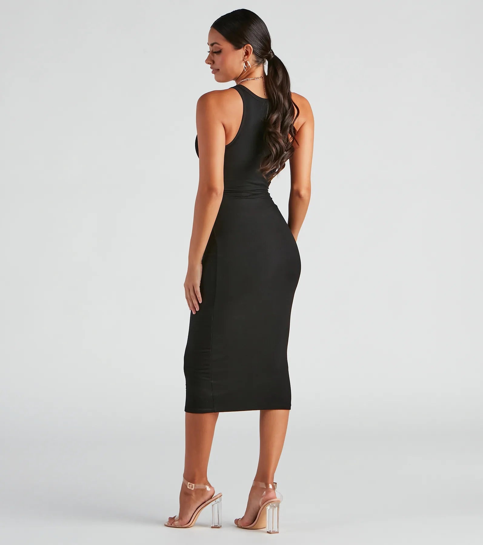 Simple Life Crew Tank Midi Dress - Image 2