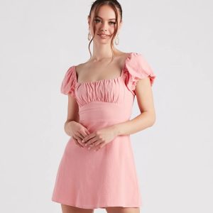 Bae Breeze Cotton A-Line Short Dress