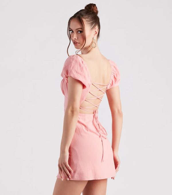 Bae Breeze Cotton A-Line Short Dress - Image 2