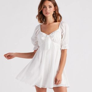 In For Romance Short Skater Dress