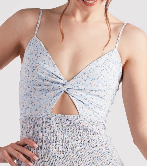 Effortless Weekend Vibes Floral Mini Dress - Image 4