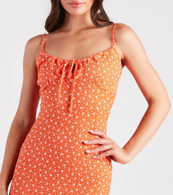 Summer Mood Ditsy Floral Mini Dress - Image 4
