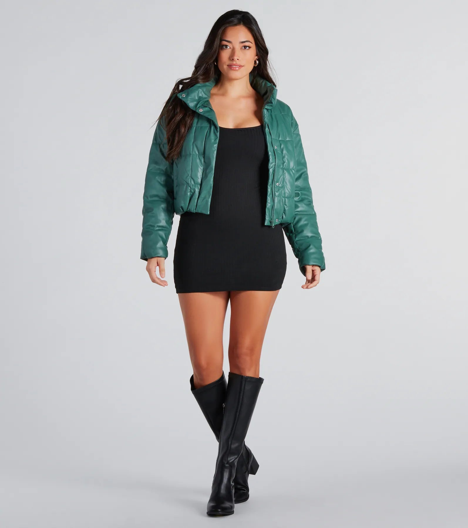 Casual Muse Scoop Neck Mini Dress - Image 3