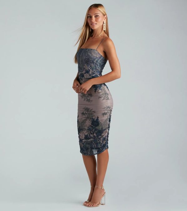 All About Love Floral Paisley Midi Dress - Image 7