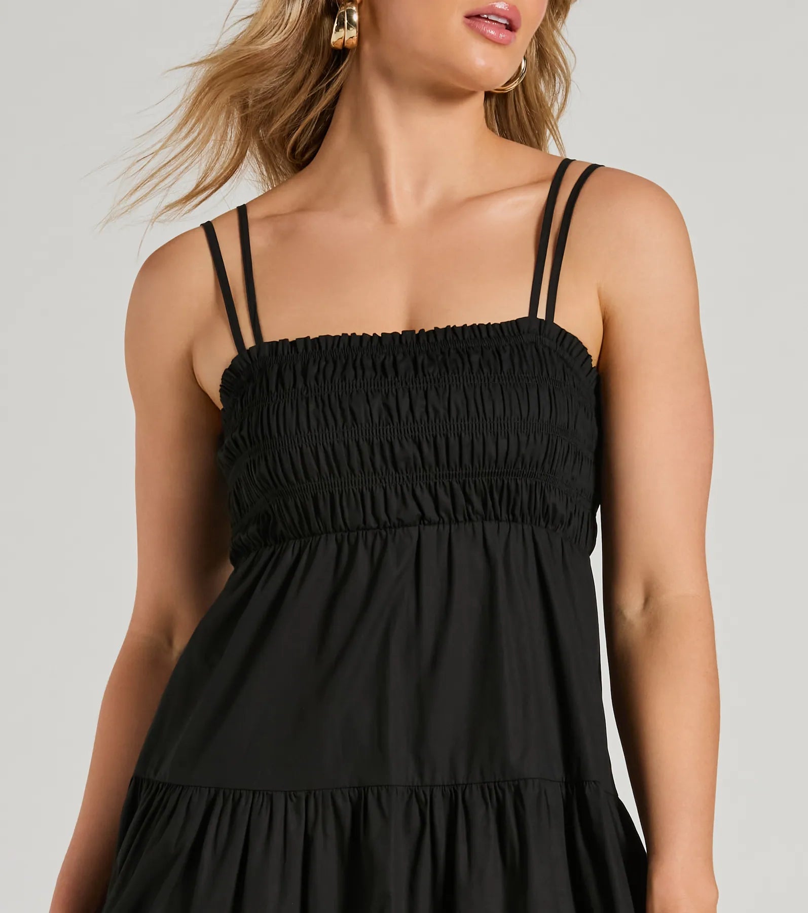 Darling Appeal Sleeveless Ruffled Midi Dress - Image 3