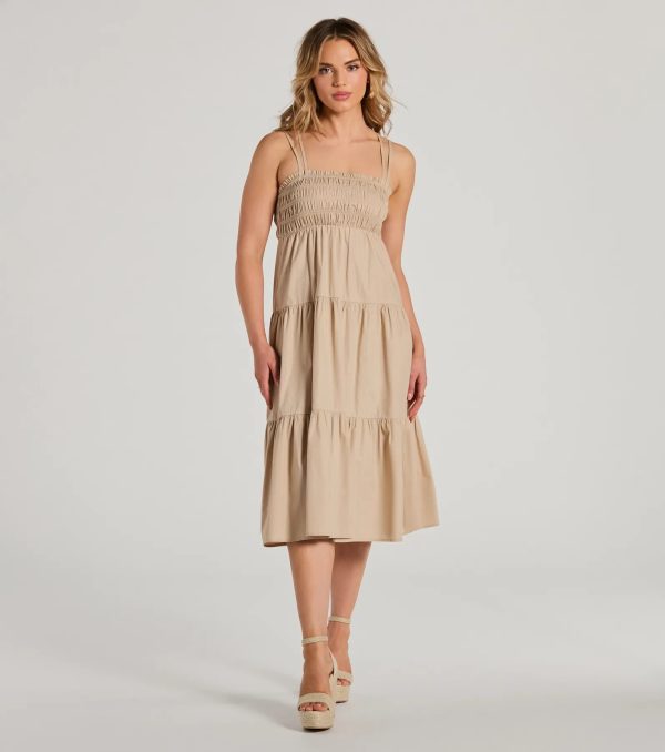 Darling Appeal Sleeveless Ruffled Midi Dress - Image 5