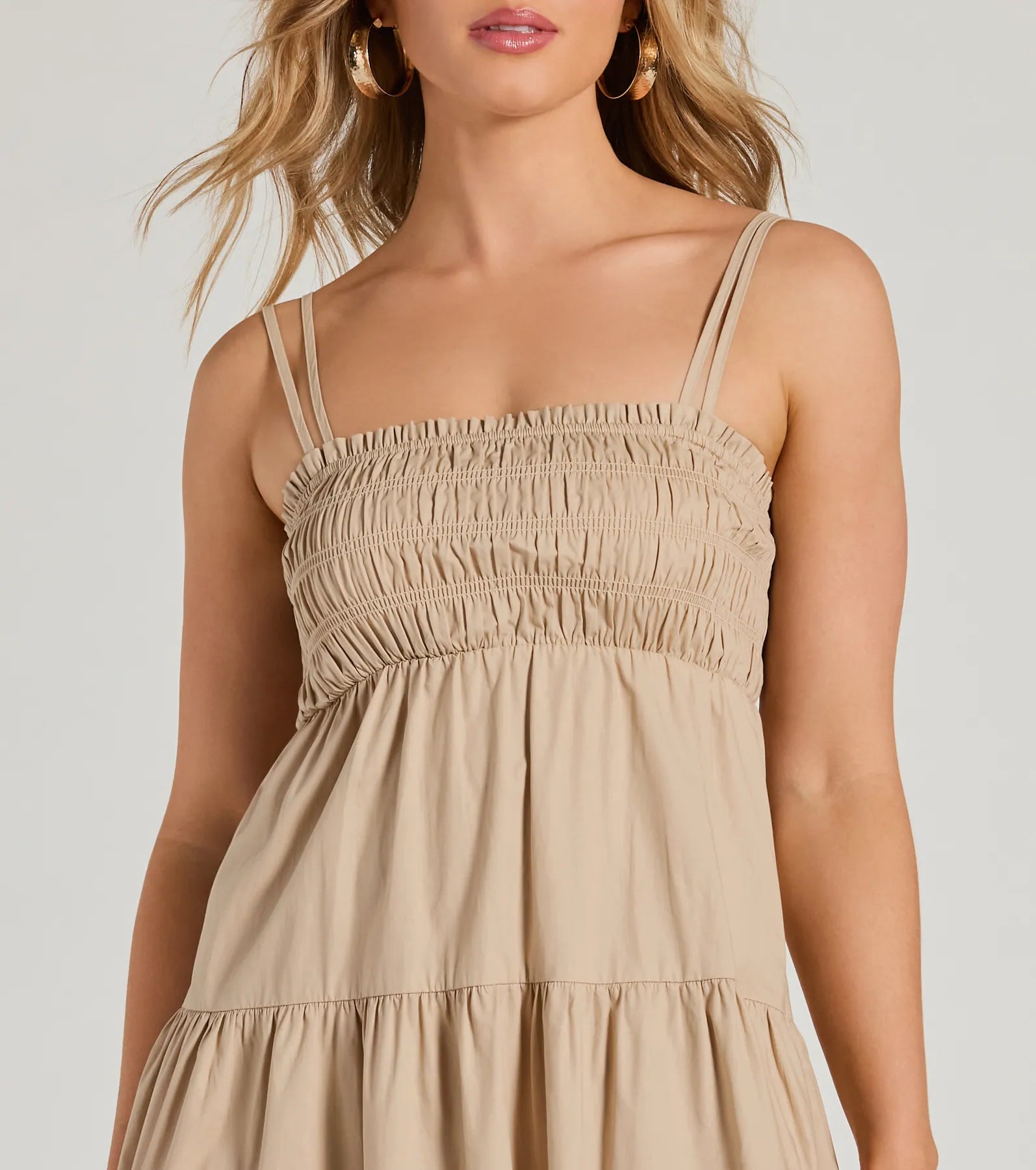 Darling Appeal Sleeveless Ruffled Midi Dress - Image 7