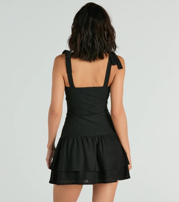 More Than Sweet Tie Strap Fit-And-Flare Dress - Image 2