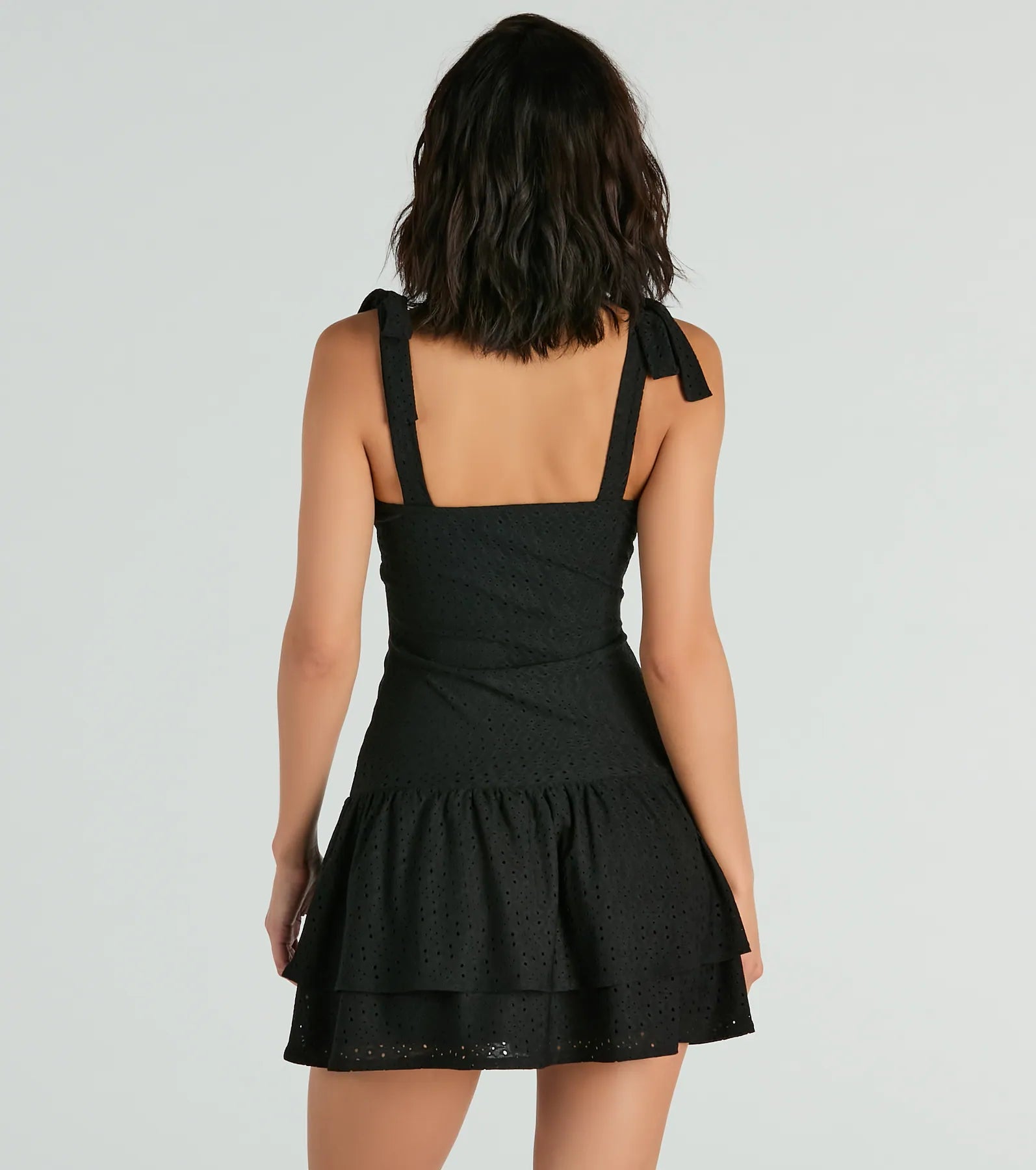 More Than Sweet Tie Strap Fit-And-Flare Dress - Image 2