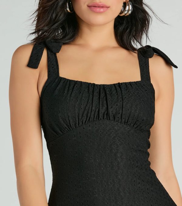 More Than Sweet Tie Strap Fit-And-Flare Dress - Image 4