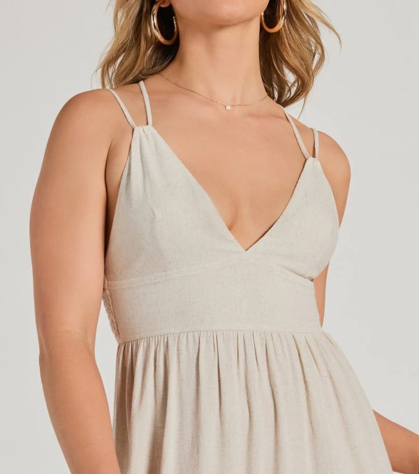 Covetable Charm V-Neck Ruffled Maxi Dress - Image 3