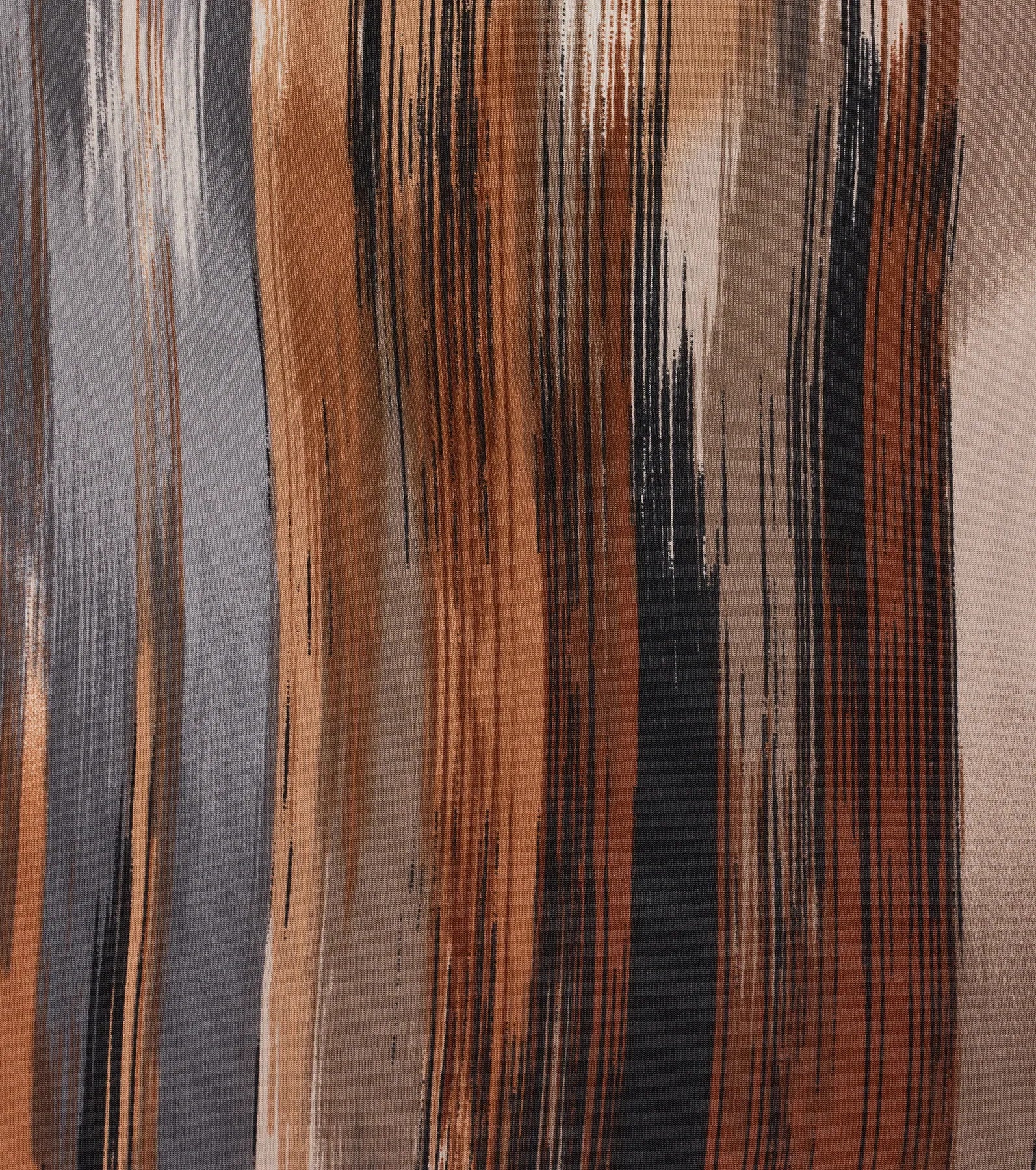 Beauty On Vacay Cutout Abstract Maxi Dress - Image 3