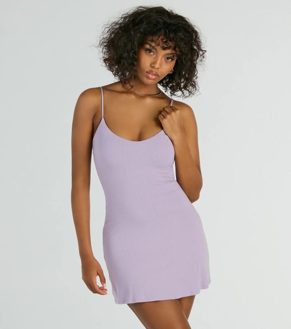 Always Admired Scoop Neck A-Line Mini Dress - Image 2