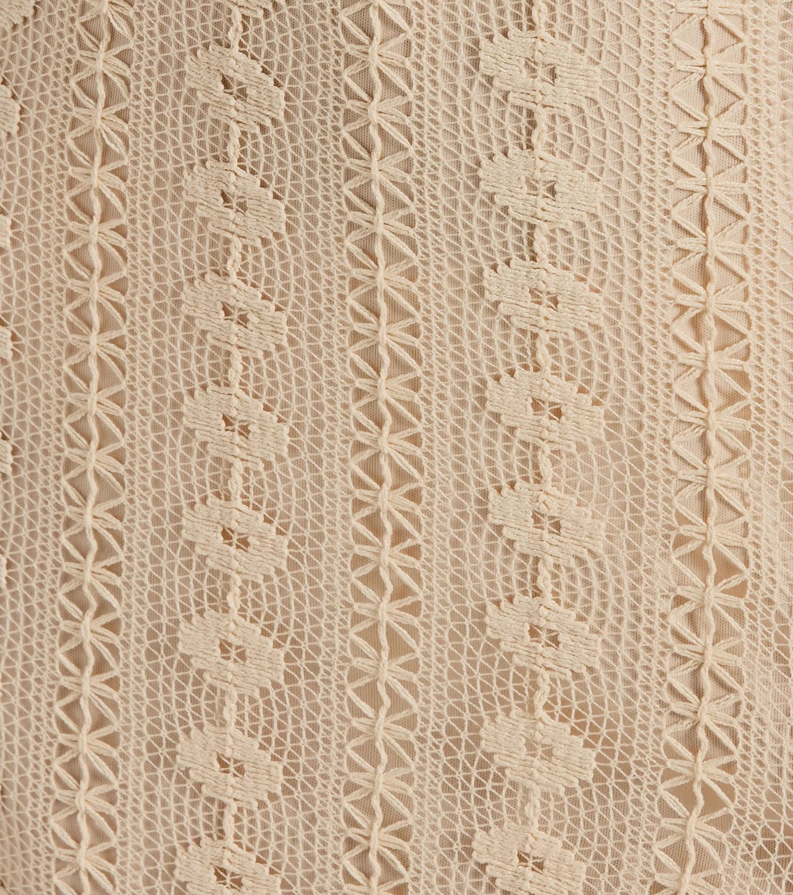 Sunny Thoughts Sleeveless Cutout Crochet Maxi Dress - Image 3