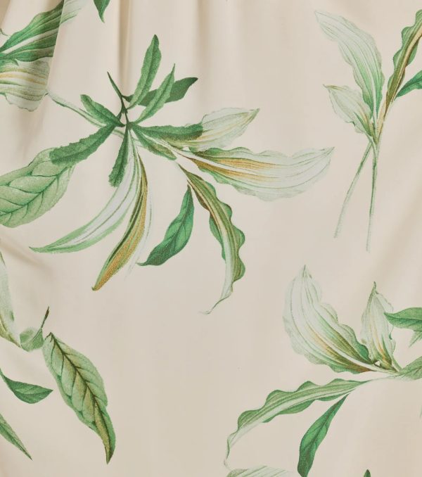 Fiji Feeling Sleeveless Lace-Up Tropical Maxi Dress - Image 3
