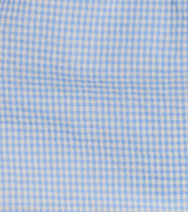 Major Sweetheart Smocked Gingham Cotton Skater Dress - Image 4