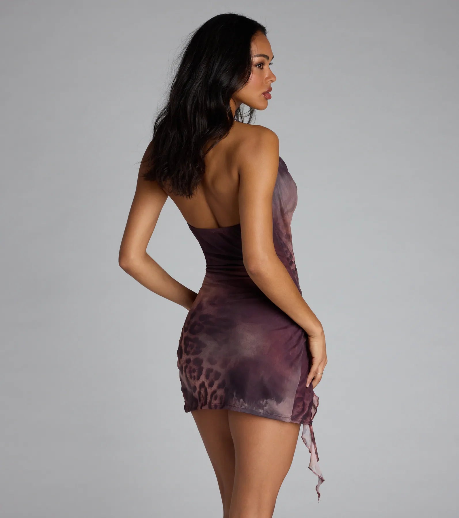 Wild Intentions Cutout Mesh Mini Dress - Image 2