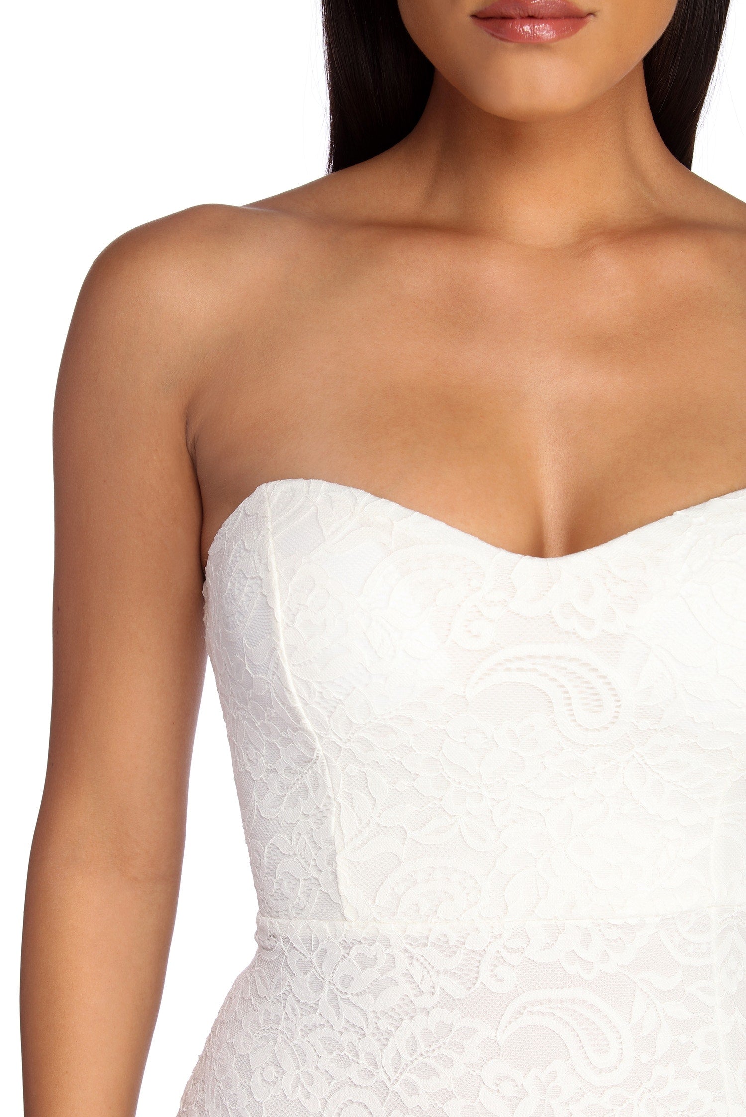 Sweet In Lace Midi Dress - Image 7