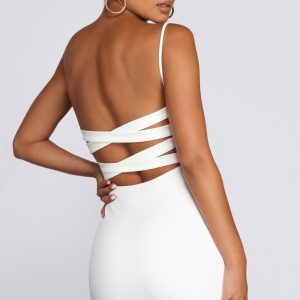 Strappy Styles Midi Dress