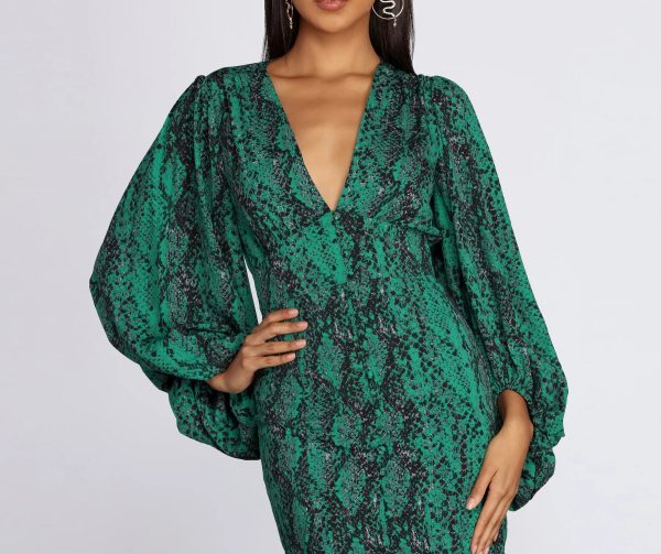 A Casual Slay Long Sleeve Mini Dress - Image 2