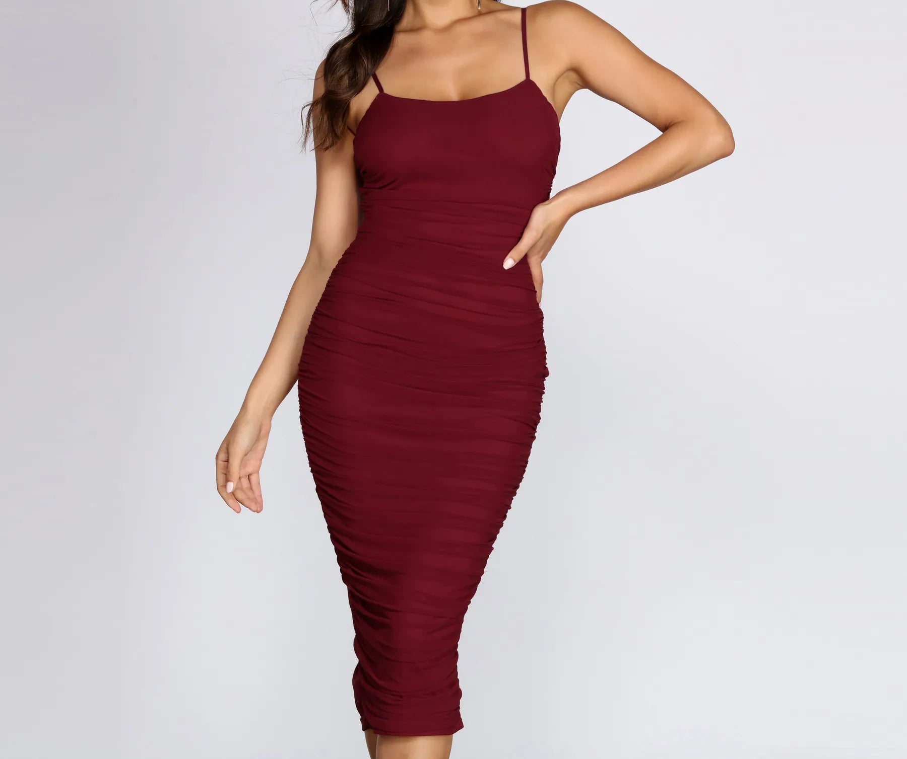 Mesh Muse Midi Dress - Image 8
