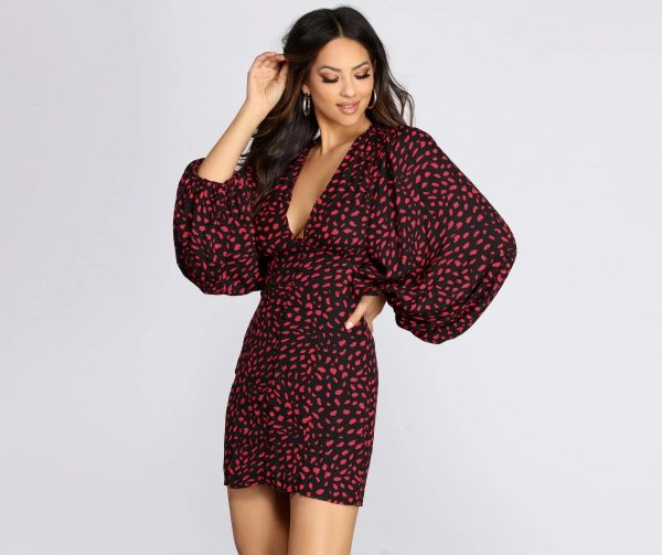 A Casual Slay Long Sleeve Mini Dress - Image 7