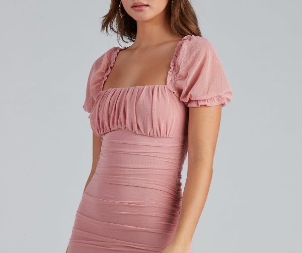 Romance In Ruffles Mini Dress - Image 4