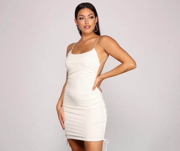 Ready To Glow Glitter Mini Dress - Image 9