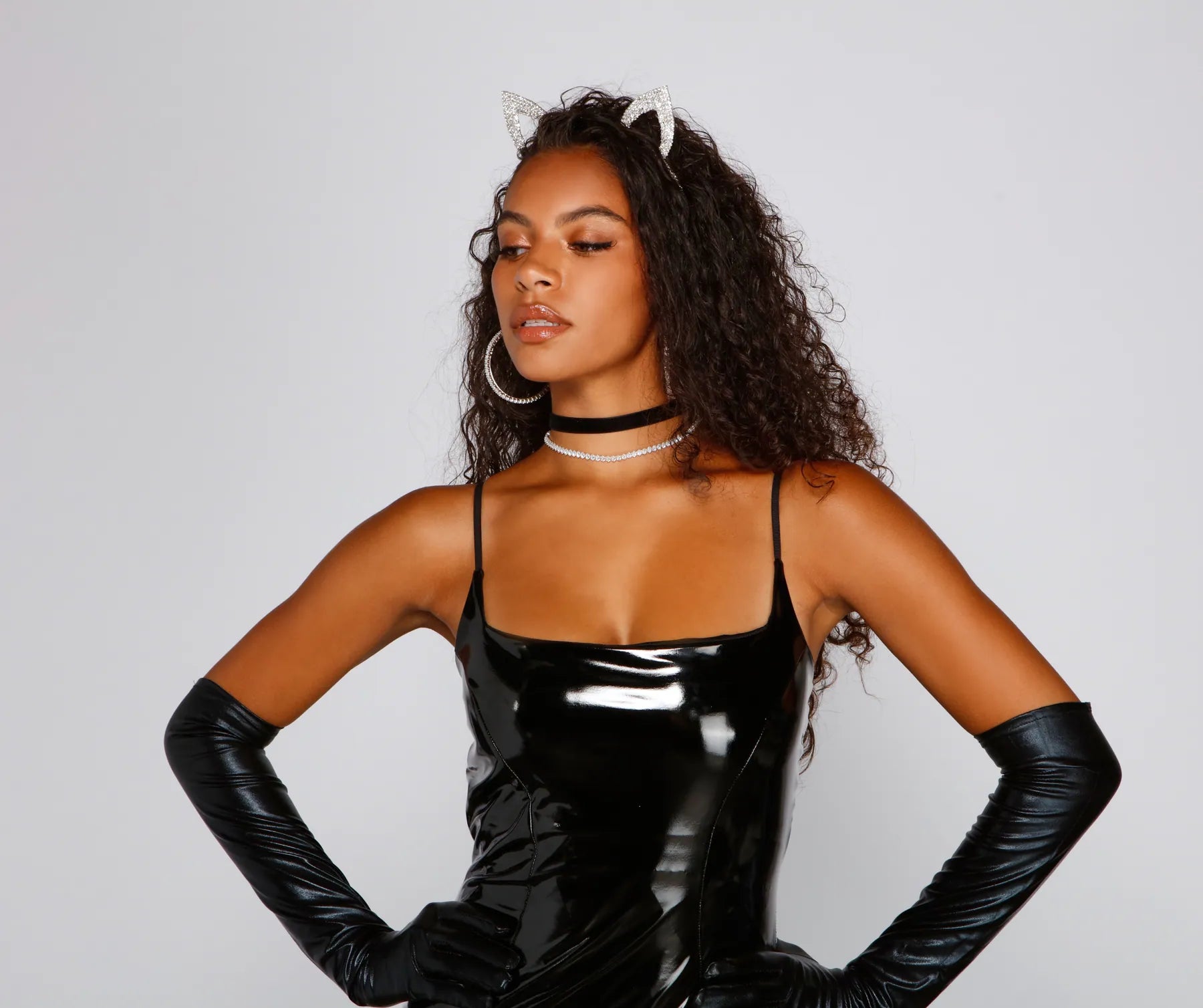 Pretty Purrfect Look Sleek Mini Dress - Image 3