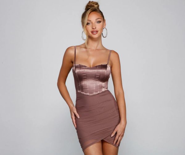 Sleek And Stylish Vibes Mini Dress - Image 5