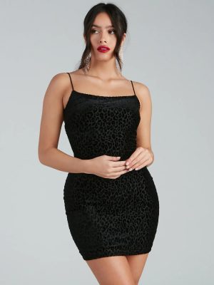 Pretty And Purrfect Mini Dress