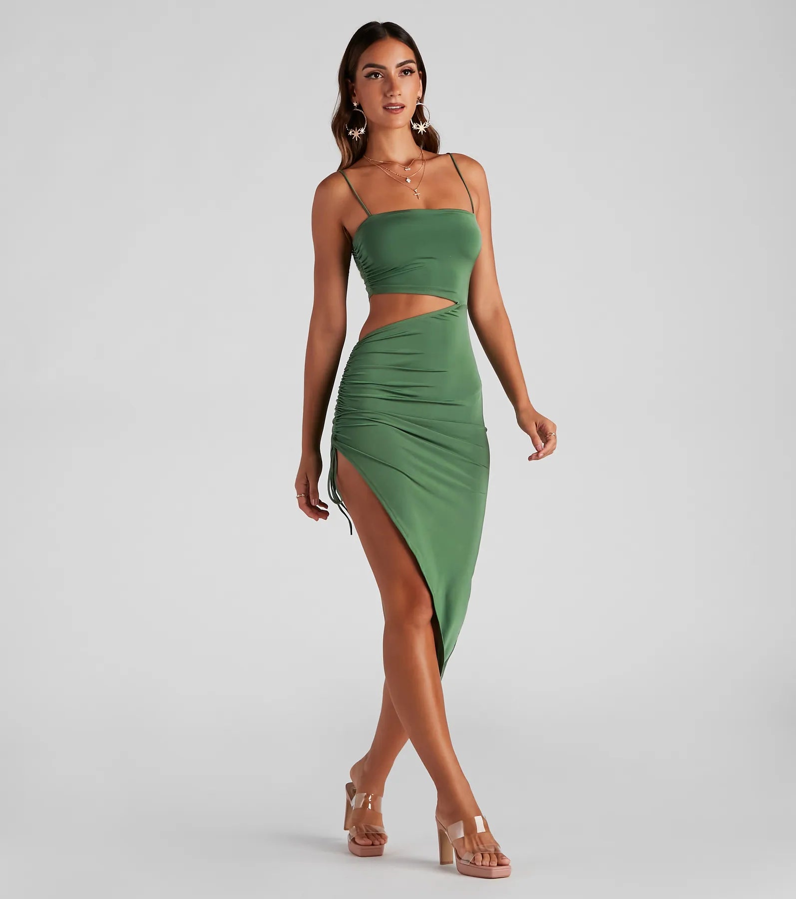 Passport To Paradise Midi Dress - Image 11