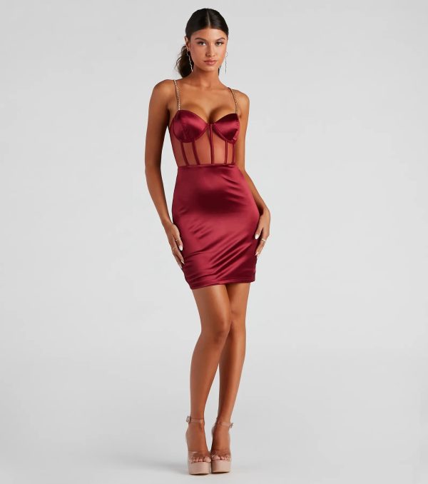 Party Queen Corset Mini Dress - Image 3