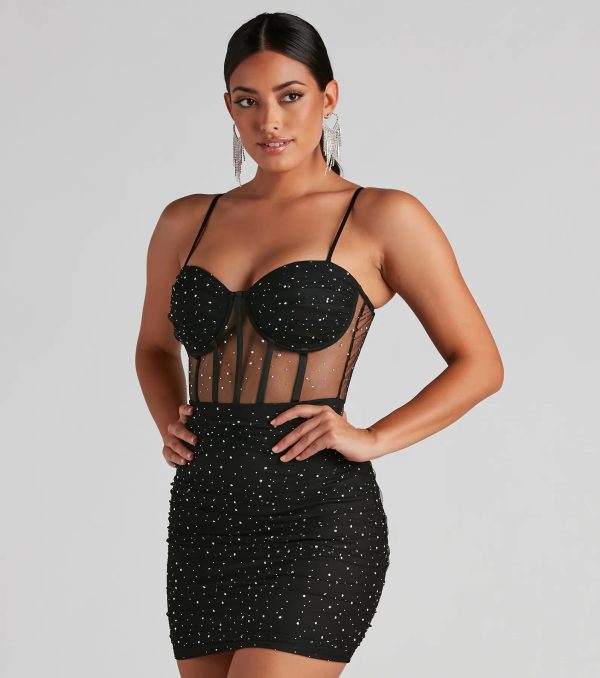 Pop Goes The Party Mesh Mini Dress - Image 8