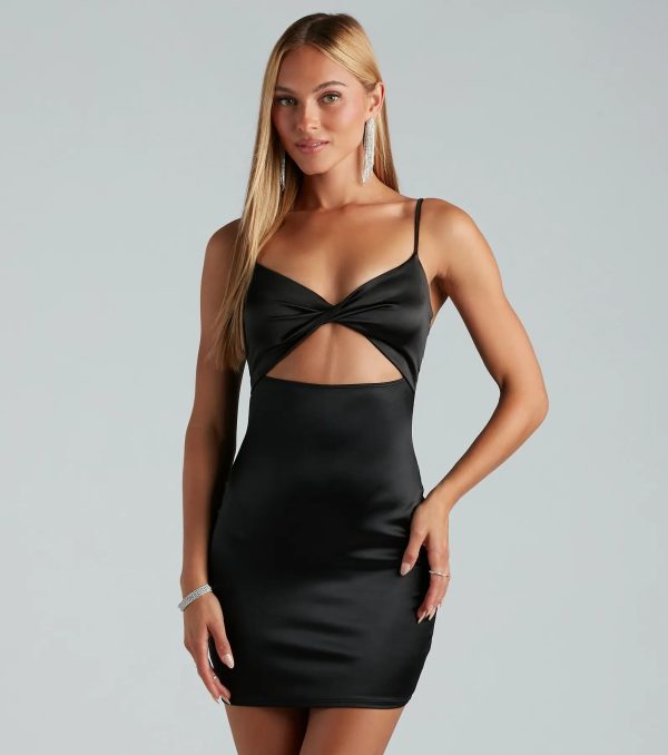 Strut To The Club Cutout Mini Dress - Image 5